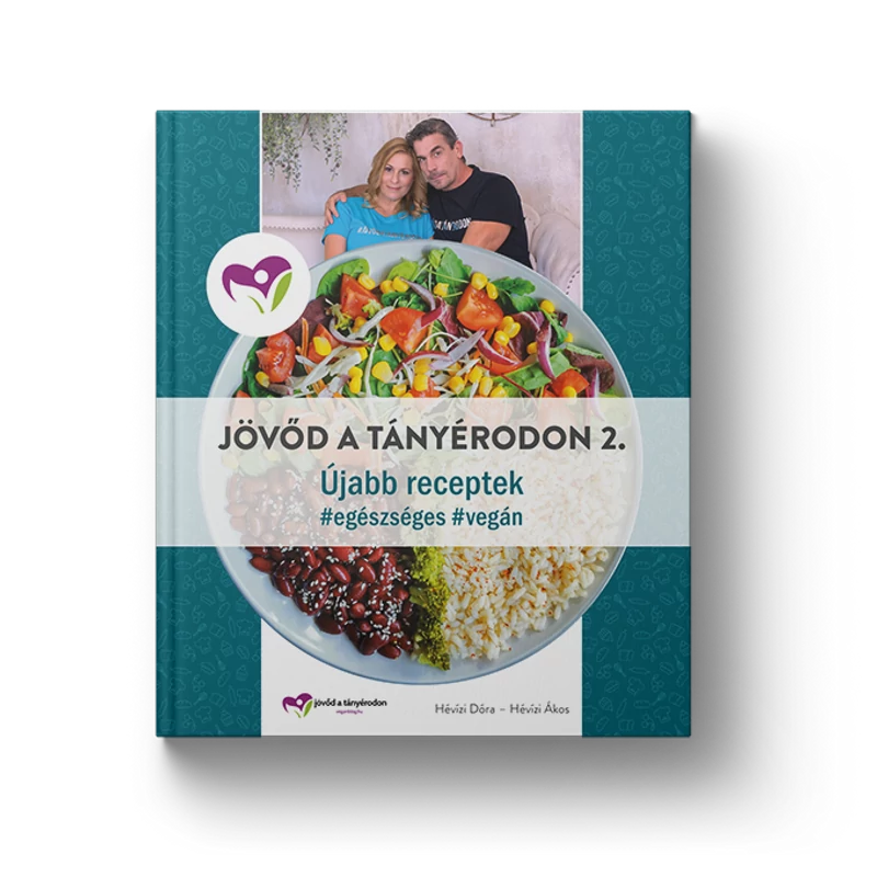 Hévízi Ákos – Hévízi Dóra Jövőd a tányérodon 2. receptkönyv
